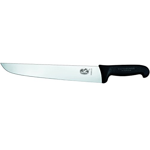 Victorinox Keukenmes slagmes Fibrox zwart Lengte: 26 cm, 5.5203.26