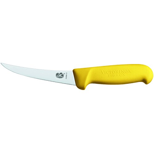 Victorinox Keukenmes uitbeenmes Fibrox geel 12 cm, 5.6608.12