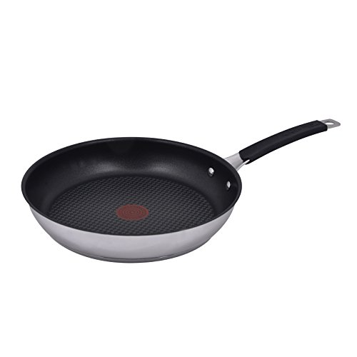 Tefal E43506 Jamie Oliver pan, roestvrij staal, zilver, 28 cm