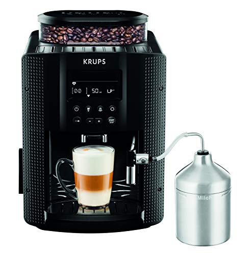 Krups Essential Espresso EA8160 Volautomatische koffiemachine met LCD display - Auto Cappuccino XS6000 set