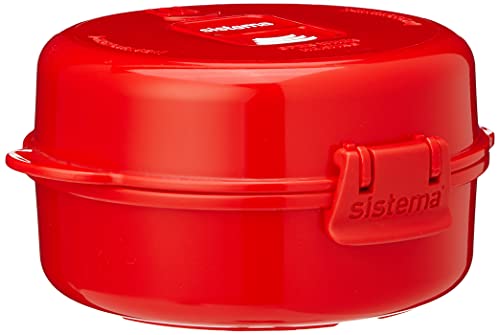 Sistema Microwave Easy Eggs eierkoker, 271 ml, rood