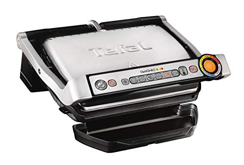 Tefal GC712D OptiGrill contactgrill - Automatische aanpassing grilltemperatuur en baktijd - 6 programma's