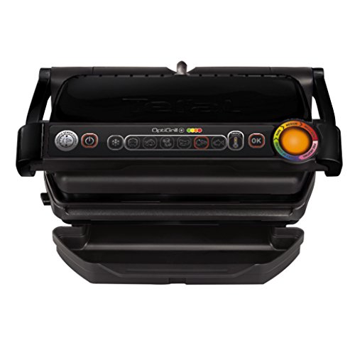 Tefal OptiGrill+ GC7128 - 6 automatische programma's - Perfecte grillresultaten - Gaarheidsindicator - 2000 watt