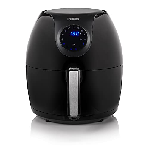 Princess 182050 Digitale Family Air Fryer, 5,2L, 1700W, Zwart