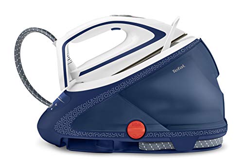 Tefal Pro Express Ultimate Care GV9580 Stoomgenerator -Hogedruk stoom/stoomstoot 580g/min-Exc. dubbel bescherming-Durilium AirGlide Autoclean strijkzool-Bedieningspan. 4 voorgeprogram. instellingen