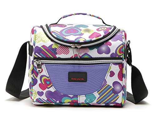 Yvonnelee 7L Koelbox, campingtas, lunchtas, thermotas, koeltas, isolatietas, lunchtas, koeltas, koeltas, lunchtas, coolerbag-liefde, lila