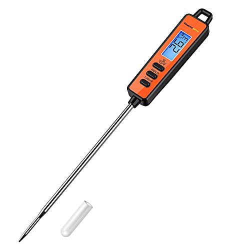 ThermoPro TP01S digitale Vleesthermometer Grillthermometer Keukenthermometer Huishoudthermometer direct Leesbaar met Lange Sonde voor Gebraden, Grill, BBQ-roker enz.