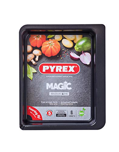 Pyrex Mg30Rr6 Ovenschaal, Metaal, Noire