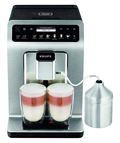 Krups Evidence Plus volautomatische espressomachine EA894T - 19 warme dranken en aanpasbare instellingen