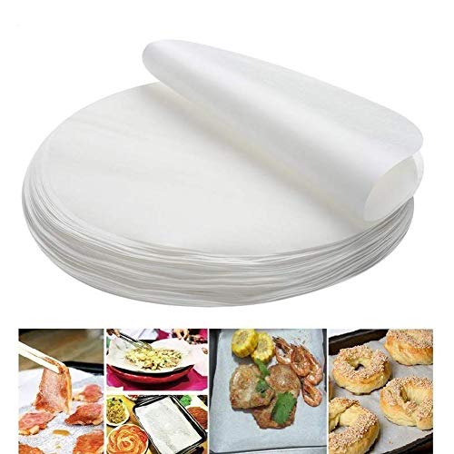 100 stuks anti-aanbak rond bakpapier non-stick barbecue papier bakmat cake liner perkament papier magnetron oven papier blad keuken bakken gadget thuis 9 inch