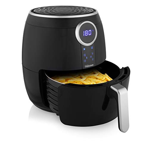 Tristar FR-6956 Digital Crispy Fryer – 4.5L – Digitaal bedieningspaneel – Geschikt voor het hele gezin, Zwart