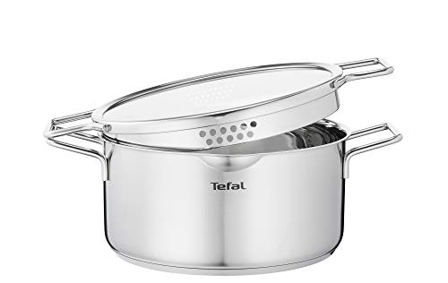 Tefal H85244 Nordica kookpan 20 cm - Dubbele handgrepen - Geschikt voor alle warmtebronnen