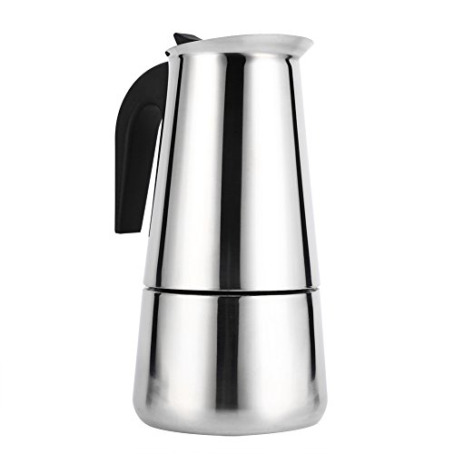 Espresso-koffiezetapparaat Roestvrijstalen koffiezetapparaat Moka-koffiezetapparaat Moka-pot voor kantoor(450ml)