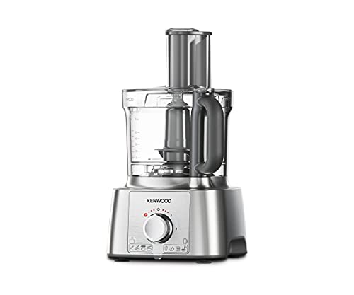 Kenwood MultiPro Express Keukenmachine, 1000 watt, kom, 3 liter, blender, 1,5 l, blender, sappers, snijaccessoires, Express Serve accessoires