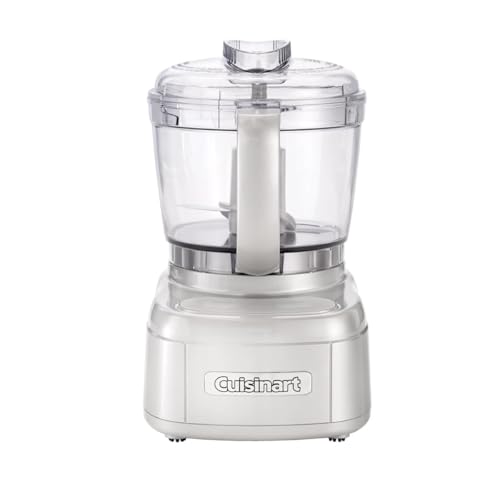 Cuisinart ECH4SE Style Collection Mini Prep Pro Hakmolen & Foodprocessor, Mini-Keukenmachine, Inhoud 900ml, Krachtige RVS Messen, Frosted Pearl