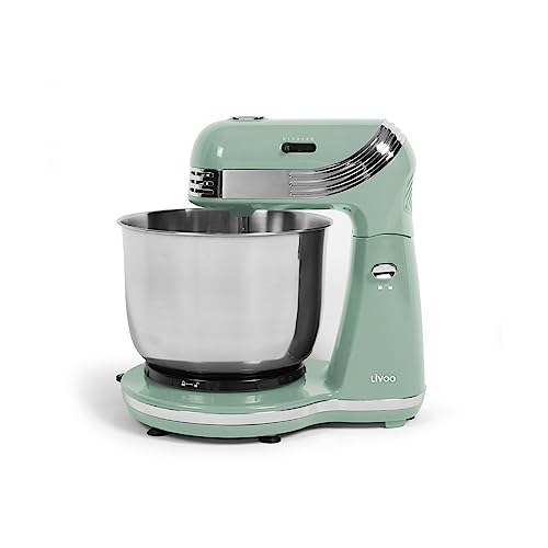 Livoo - DOP137G keukenmachine - 250W, 3L, 6 snelheidsvariaties, 2 gereedschappen inbegrepen