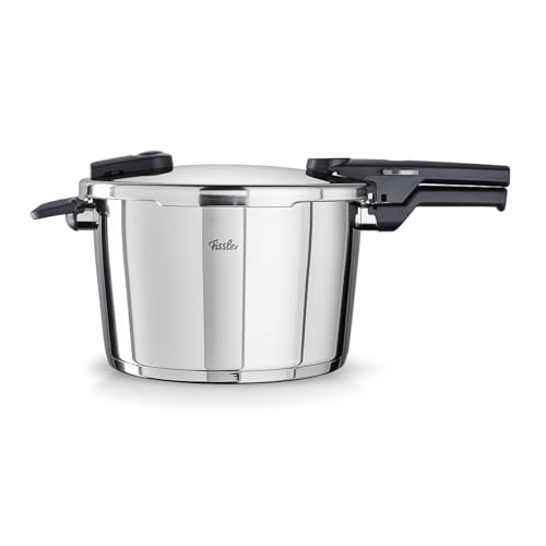 Fissler 600-810-08-000/0 snelkookpan, roestvrij staal, zilver